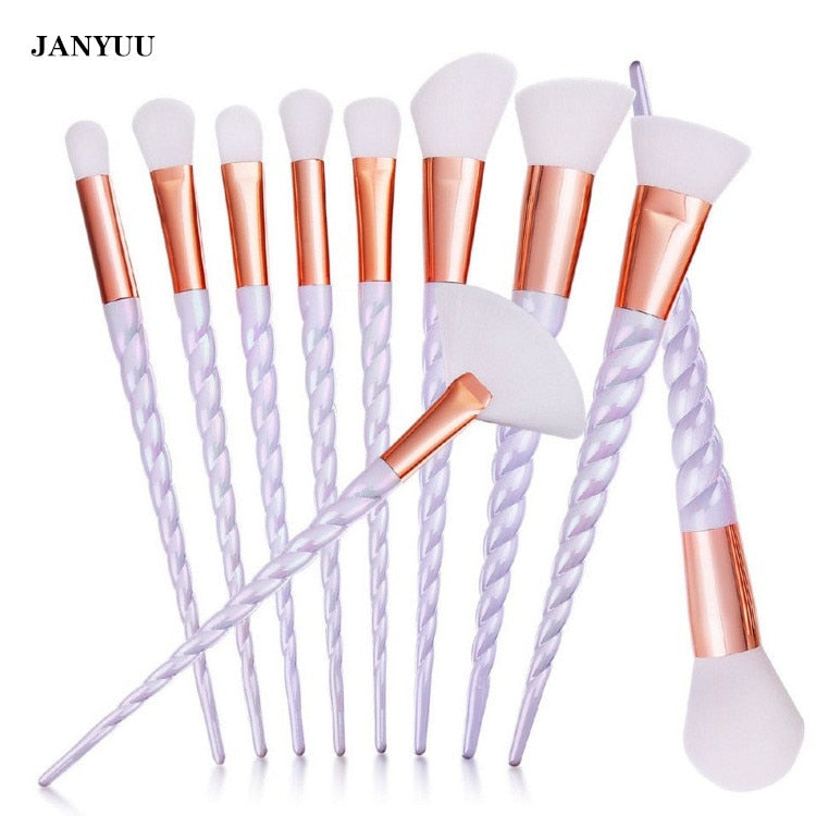 8 Pcs Makeup Brushes Set