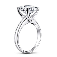 Simple Wedding Ring 925 Sterling Silver Diamond Ring