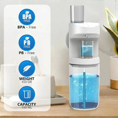 Upgrade Automatic Mouthwash Dispenser Rechargeable 500Ml 