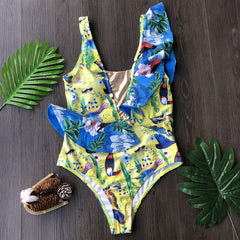 Fashion Printing Printed One-Piece Swimsuit