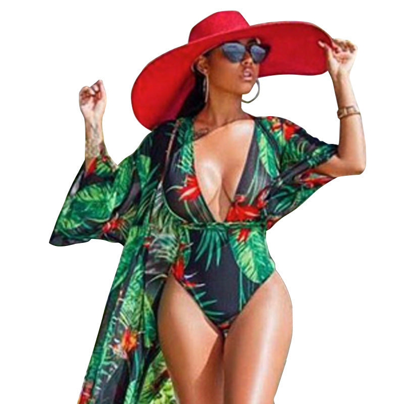 Plus Size Swimsuit Female One-piece