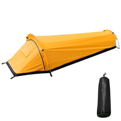 Camping Tent Travel Backpacking Tent Outdoor Camping Sleeping Bag Tent Lightweight Single Person Tent