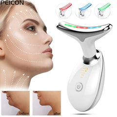 Face Lifting Machine EMS Facial Microcurrent Device Neck Face Lifting Massager Skin Tighten Anti-Wrinkle Double Chin Remover