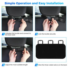 Car Backseat Storage Bag, Multifunctional Large Capacity Car Storage Bag with 9 Pockets, Car Accessories for Stowing & Tidying