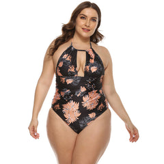 Digital printed one-piece bikini