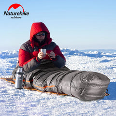 Sleeping Bag Ultralight ULG400 Goose down Sleeping Bag Winter Waterproof Camping Sleeping Bag Camping Equipment