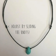 Turquoise Necklace Turquoise Drop Choker