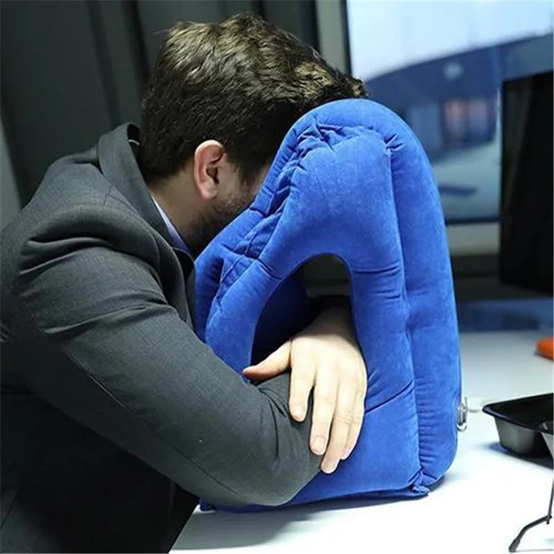 Inflatable Travel Sleeping Neck Pillow