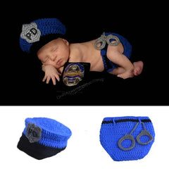 Newborn Police Photo Props