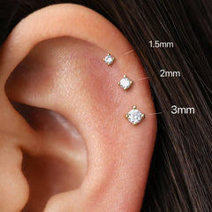 Stainless Steel Earring Nose Stud