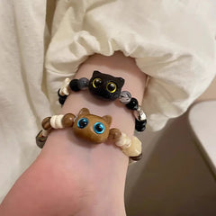 New Cute Little Black Cat Bracele