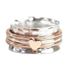 Heart Spinner Ring