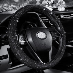 Diamond Rhinestones Crystal Car Steering Wheel Cover