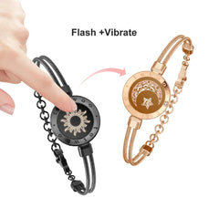 TOTWOO Long Distance Touch Bracelets for Couples