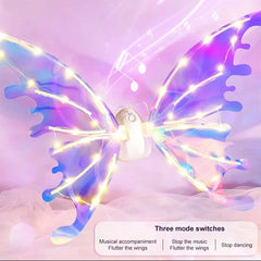 Butterfly Wings with Light