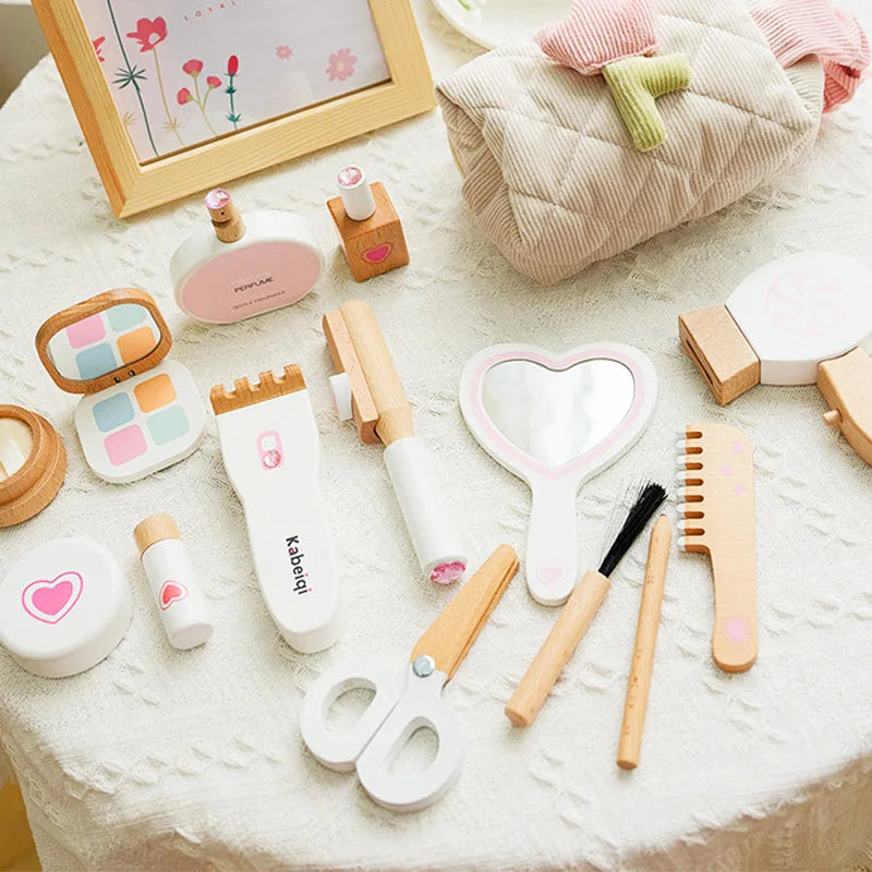 Children's Wood Makeup Kit