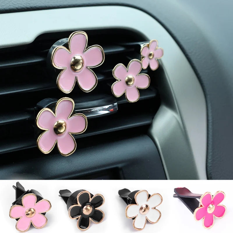 Daisy Car Air Outlet Perfume Clip