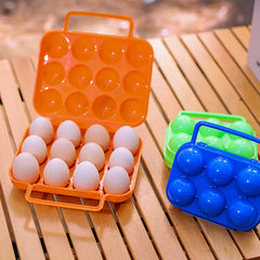 6/12 Grid Egg Storage Box Plastic