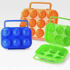 6/12 Grid Egg Storage Box Plastic