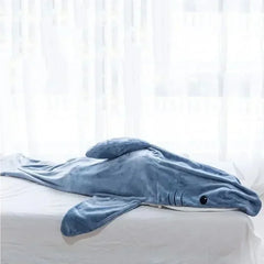 Cartoon Shark Blanket Cover Sleeping Bag Pajamas