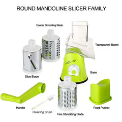 Manual Rotary Vegetable Slicer Cutter