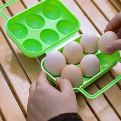 6/12 Grid Egg Storage Box Plastic