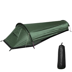 Camping Tent Travel Backpacking Tent Outdoor Camping Sleeping Bag Tent Lightweight Single Person Tent