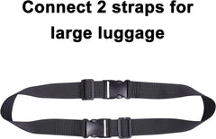 2 Pcs Add a Bag Luggage Strap