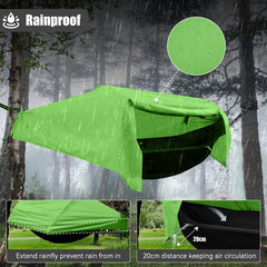 Camping Hammock with Mosquito Net and Rainfly Cover