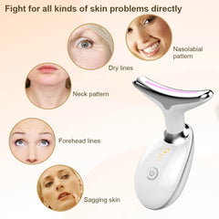 Face Lifting Machine EMS Facial Microcurrent Device Neck Face Lifting Massager Skin Tighten Anti-Wrinkle Double Chin Remover