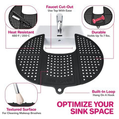 Top Of Sink Foldable Sink Cover Silicone