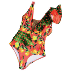 Fashion Printing Printed One-Piece Swimsuit