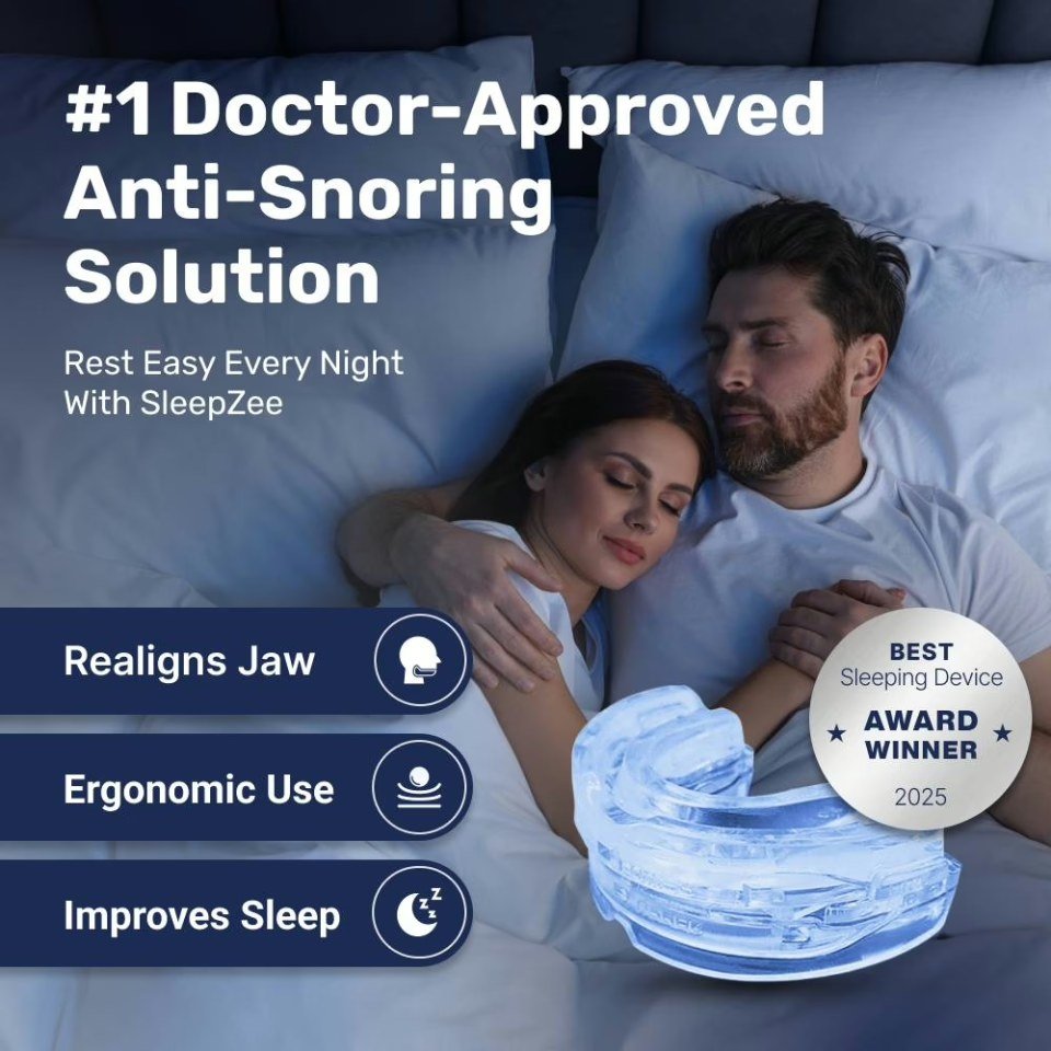 SleepZee anti-snoring mouthpiece