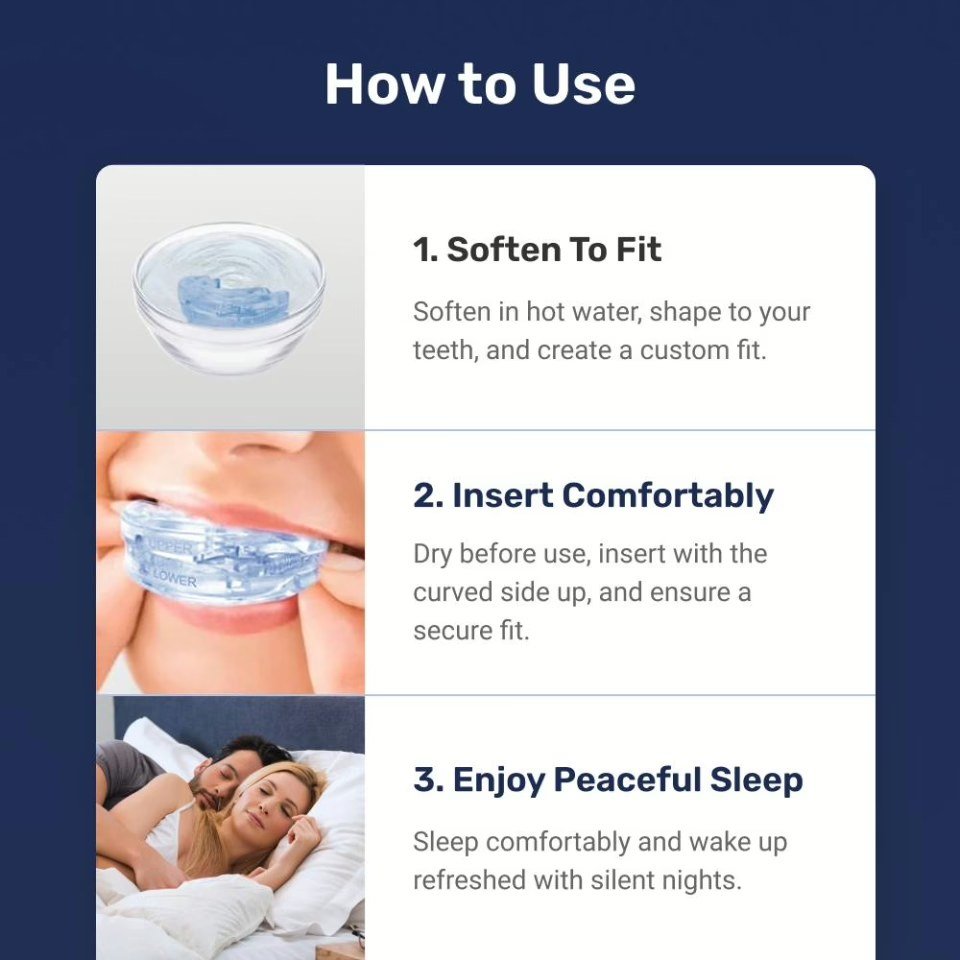 How to use SleepZee in three steps